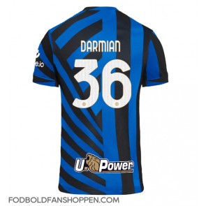 Inter Milan Matteo Darmian #36 Hjemmebanetrøje 2024-25 Kortærmet